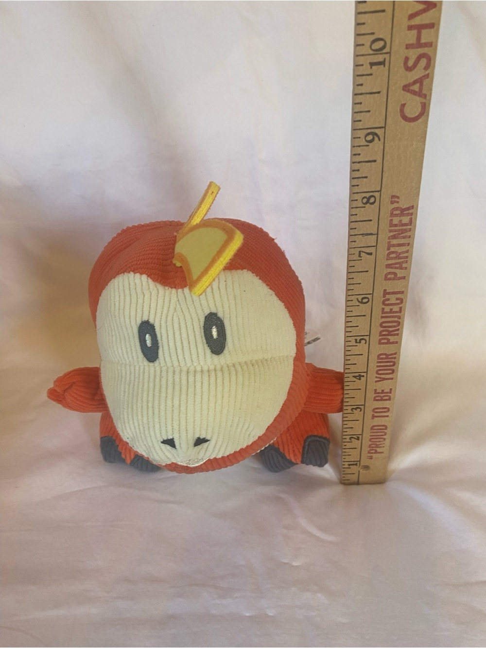 Pokémon Corduroy Fuecoco Plush Nintendo Creature Game Freak Collectible - Picture 12 of 12